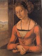 Albrecht Durer Young Woman with Bound Hair France oil painting artist